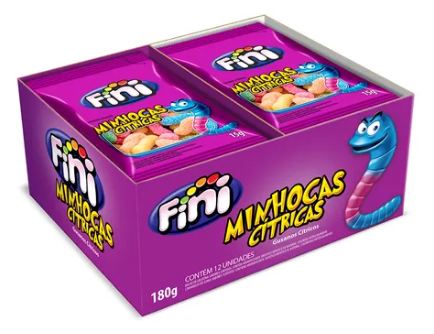 Minhocas Fini 12x15g Ctricas