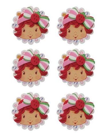 Mini Personagem 2736 Moranguinho Baby 06 Unidades