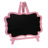 Cavalete Lousa Trevo Grande M1 Rosa