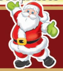 Mini Painel Impresso Papel Papai Noel Unidade