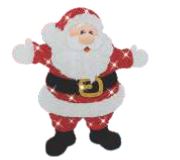 Mini Painel Piffer Papai Noel Feliz Unidade