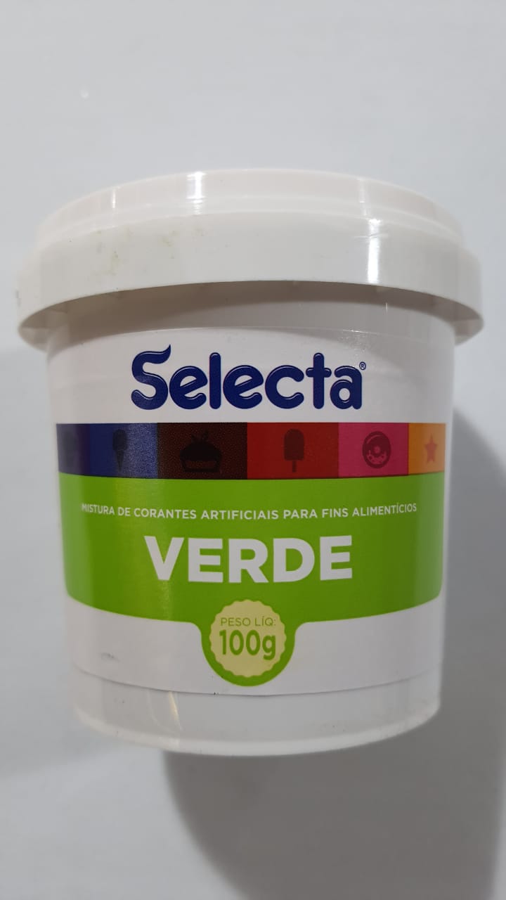 Corante Em P 100g Verde Folhas Unidade