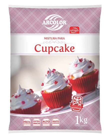 Mistura Para Cupcake Arcolor 1kg