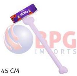 Enfeite Osso Plstico 45cm Unidade