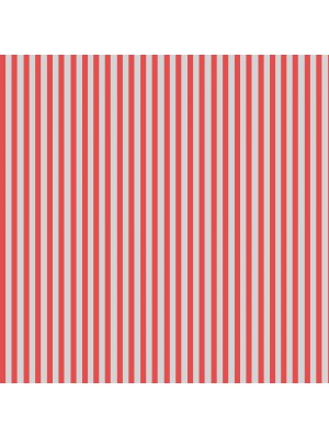 Papel Chumbo 43,5 x 59 cm Listrado Branco e Vermelho 50 Unidades