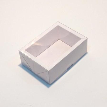 Caixa Retangular Com Borda 15,8 x 22,8 x 6 cm  Branca Unidade