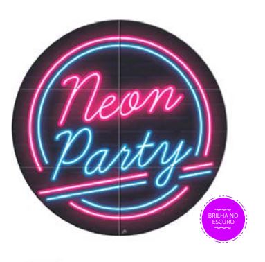 Painel Gigante 6 Placas Neon