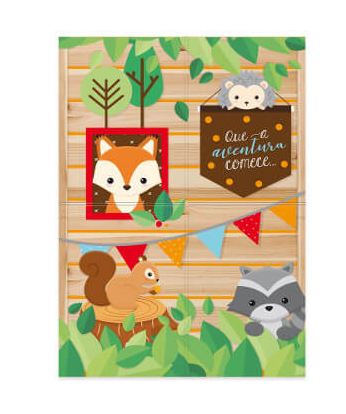 Painel 4 Lminas Bosque Unidade