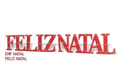 Enfeite Feliz Natal Unidade