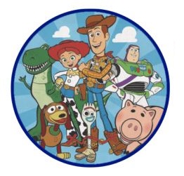 Painel Tnt Redondo Toy Story Unidade