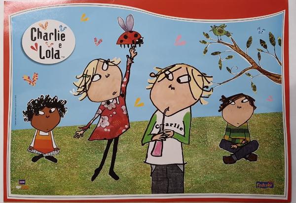 Painel Kit Decorativo Charlie e Lola Unidade