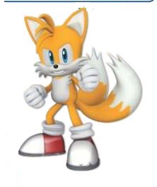 Painel Sonic Tails Unidade