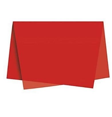 Papel De Seda 49x69 Vermelho 100 Unidades