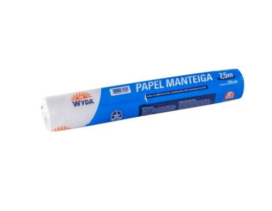 Papel Manteiga 29cm X 7,5m Wyda Unidade