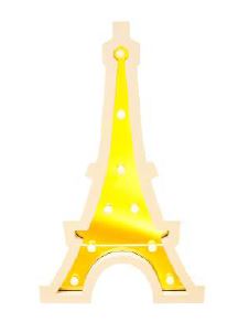 Luminria Decorativa Torre Paris Madeira Unidade
