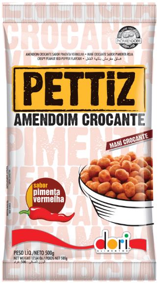 Amendoim Crocante Pimenta Vermelho 500g Unidade