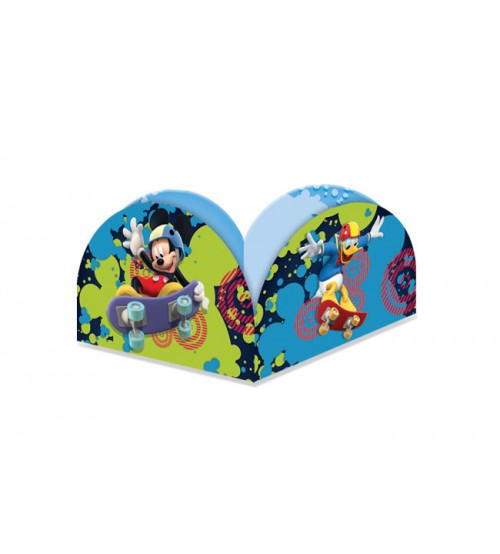 Porta Forminha Mickey Radical 40 Unidades