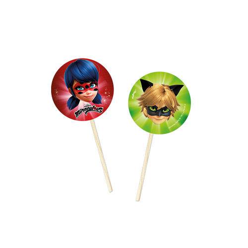 Picks LadyBug e Cat Noir 08 Unidades