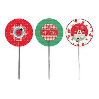 Pick Para Cupcake Picnic