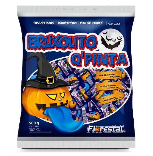 Pirulito Bruxolito Pinta Boca