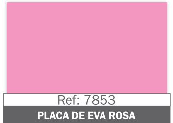 Placa Eva 40x60 Piffer Rosa Unidade