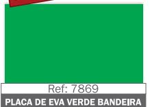 Placa Eva 40x60 Verde Bandeira Unidade