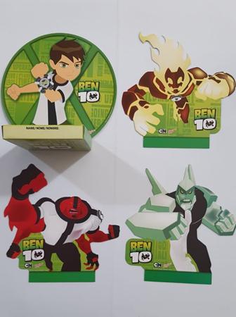 Porta Cupcake Ben 10 08 Unidades