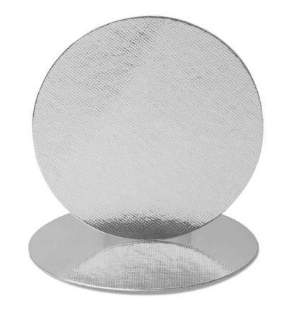 Porta Doce Prata 10 cm 10 Unidades