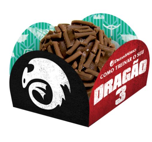 Porta Forminha Como Treinar Seu Drago 3 40 Unidades