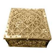 Porta Jia Plstico Quadrado 5,8x5,8 Dourado 12 Unidades
