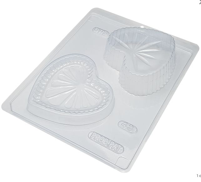 Forma Silicone Porta Jia Corao Unidade