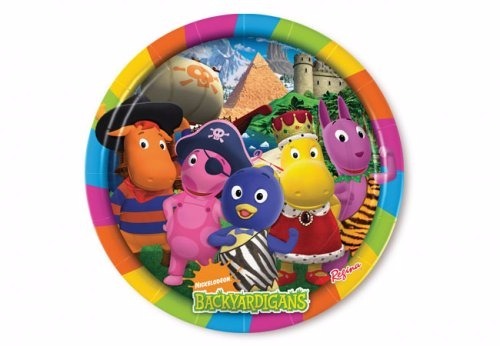 Prato Backyardigans 08 Unidades