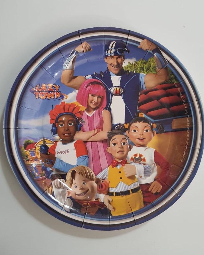Prato Lazy Town 08 Unidades