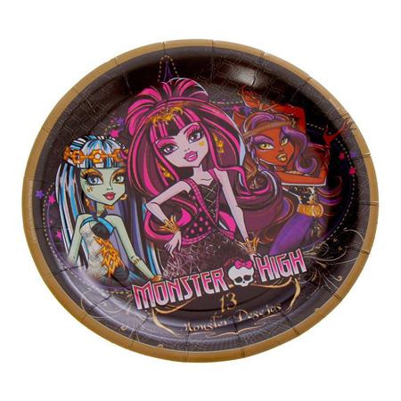 Prato Monster High 13 Desejos