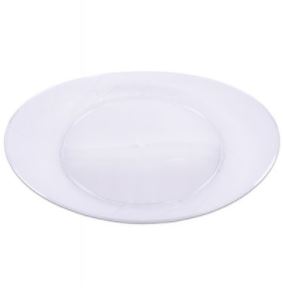 Prato Oval Grande Cristal 10 Unidades