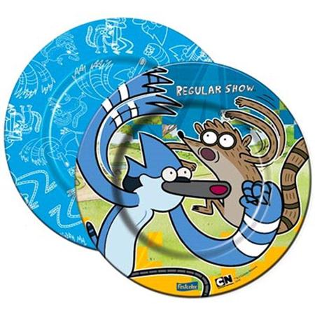 Prato Regular Show 08 Unidades