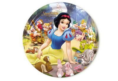 Prato 18 cm Branca de Neve