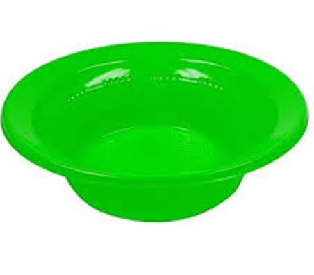 Prato Fundo Biodegradvel 12cm Verde 10 Unidades