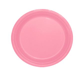 Prato Happy Line 18cm Rosa