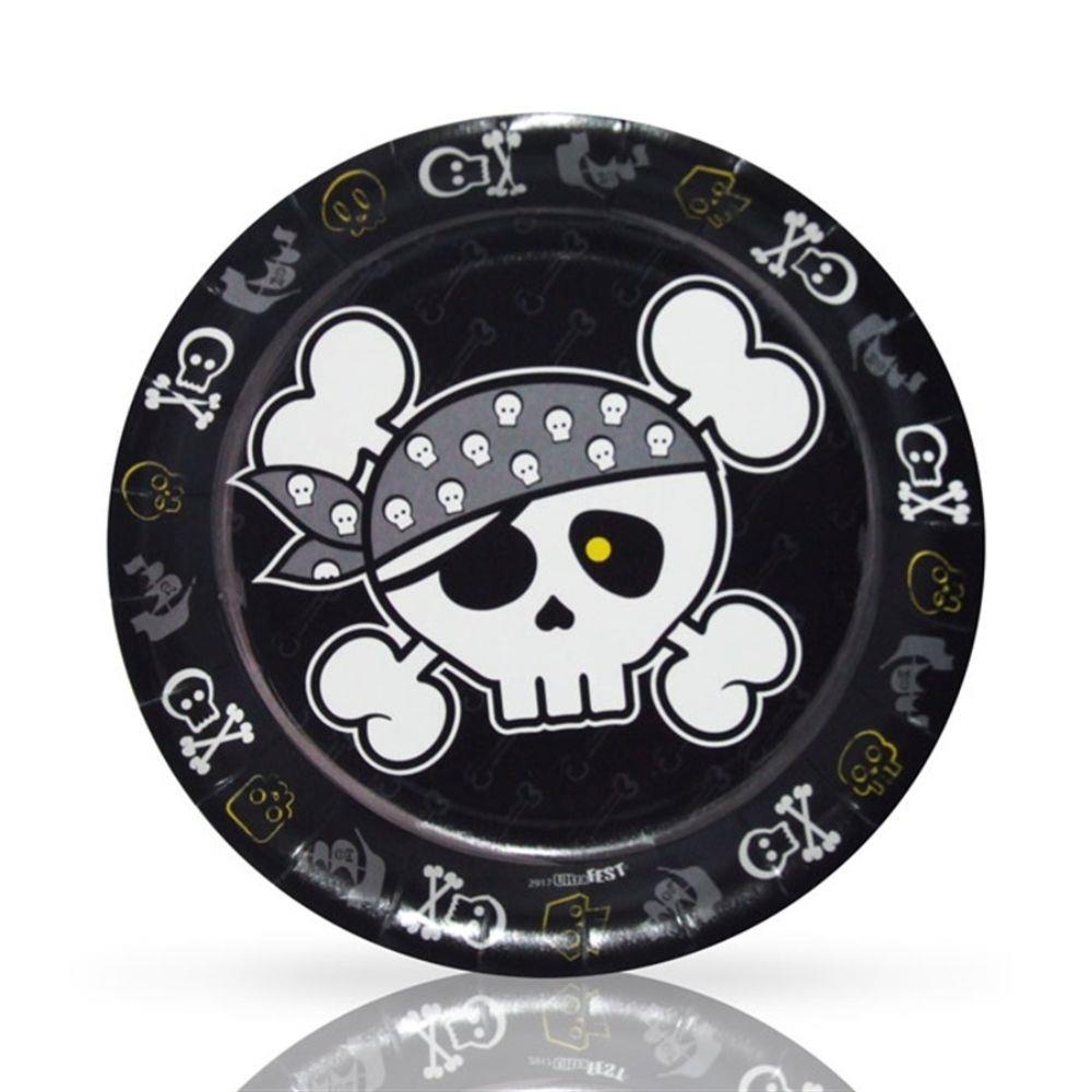 Prato Punk Pirates 08 Unidades