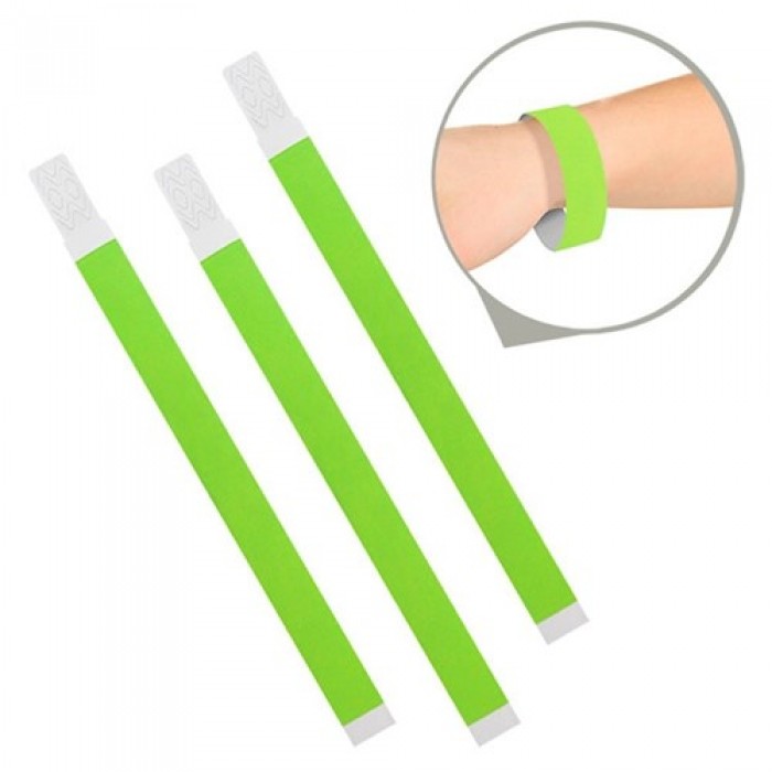 Pulseira de Identificao Verde 50 Unidades