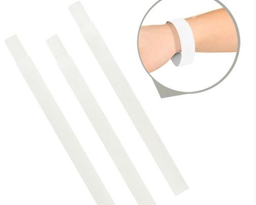 Pulseira de Identificao Branca 50 Unidades