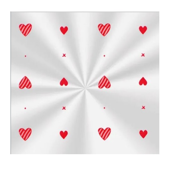 Saco Poli 30x44 Coraces Vermelhos Pureza 100 unidades