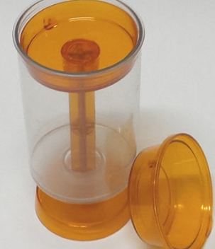 Injetado Push Pop Cake Laranja