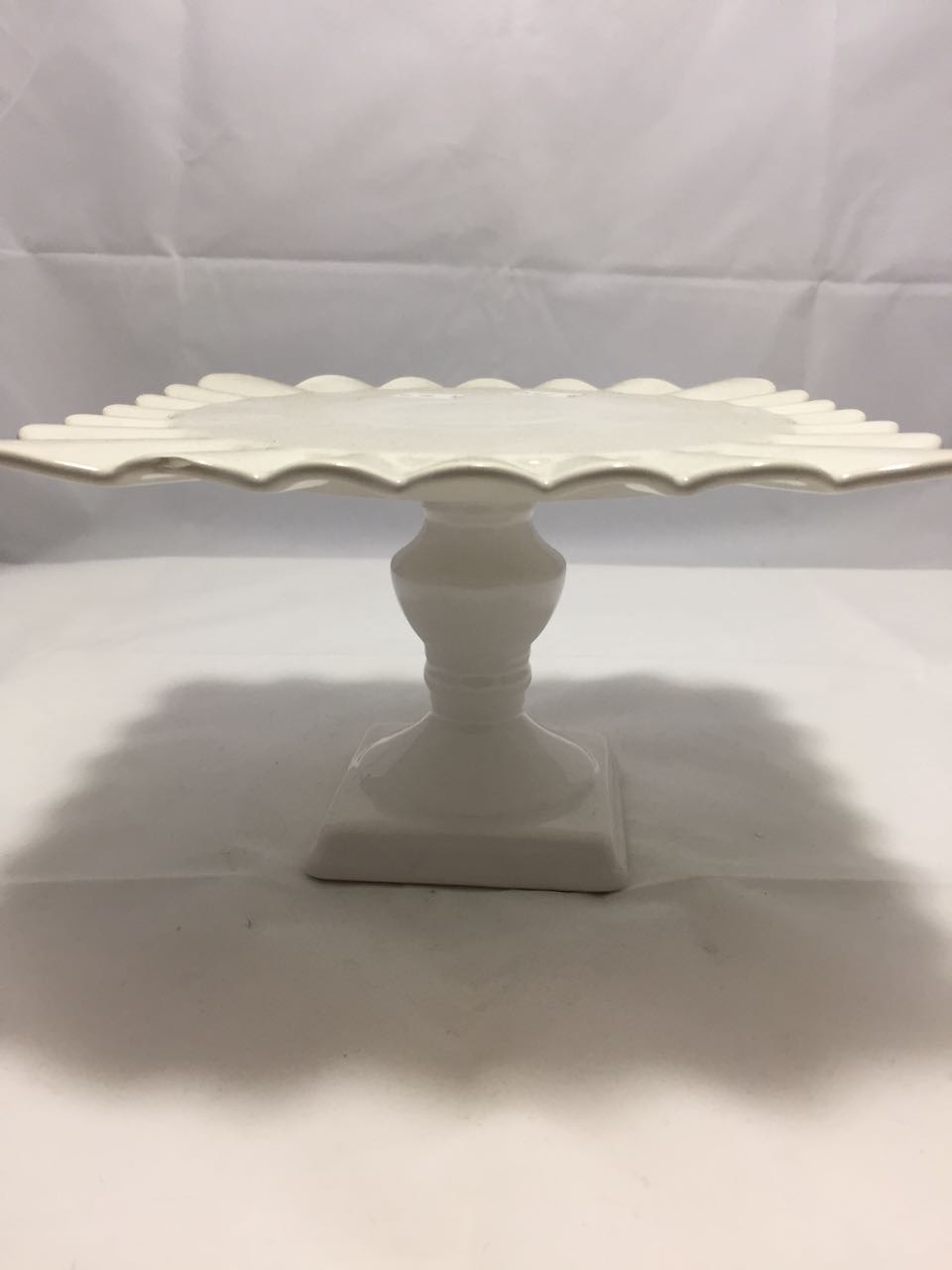 Suporte Quadrado De Porcelana