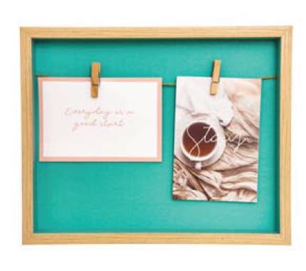 Quadro Decorativo 20x25cm Azul Unidade