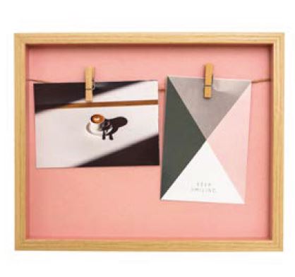 Quadro Decorativo 20x25cm Rosa Unidade