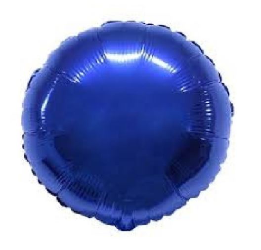Balo 18 Polegadas Redondo Azul Escuro Unidade