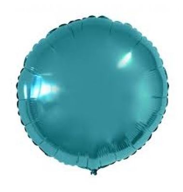 Balo 18 Polegadas Redondo Azul Tiffany Unidade