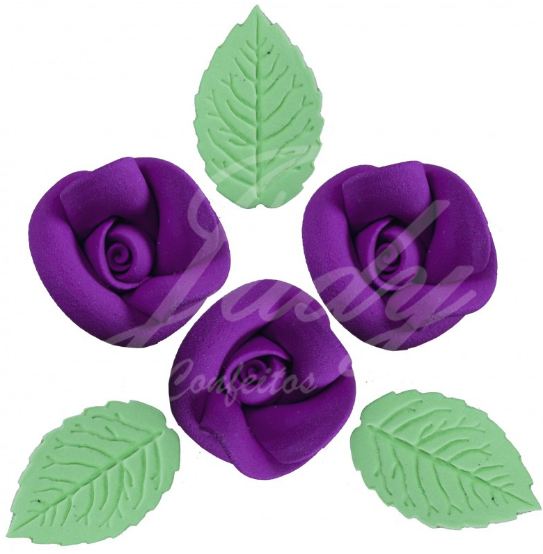 Confeitos Jady Rosas Artesanais G Lils
